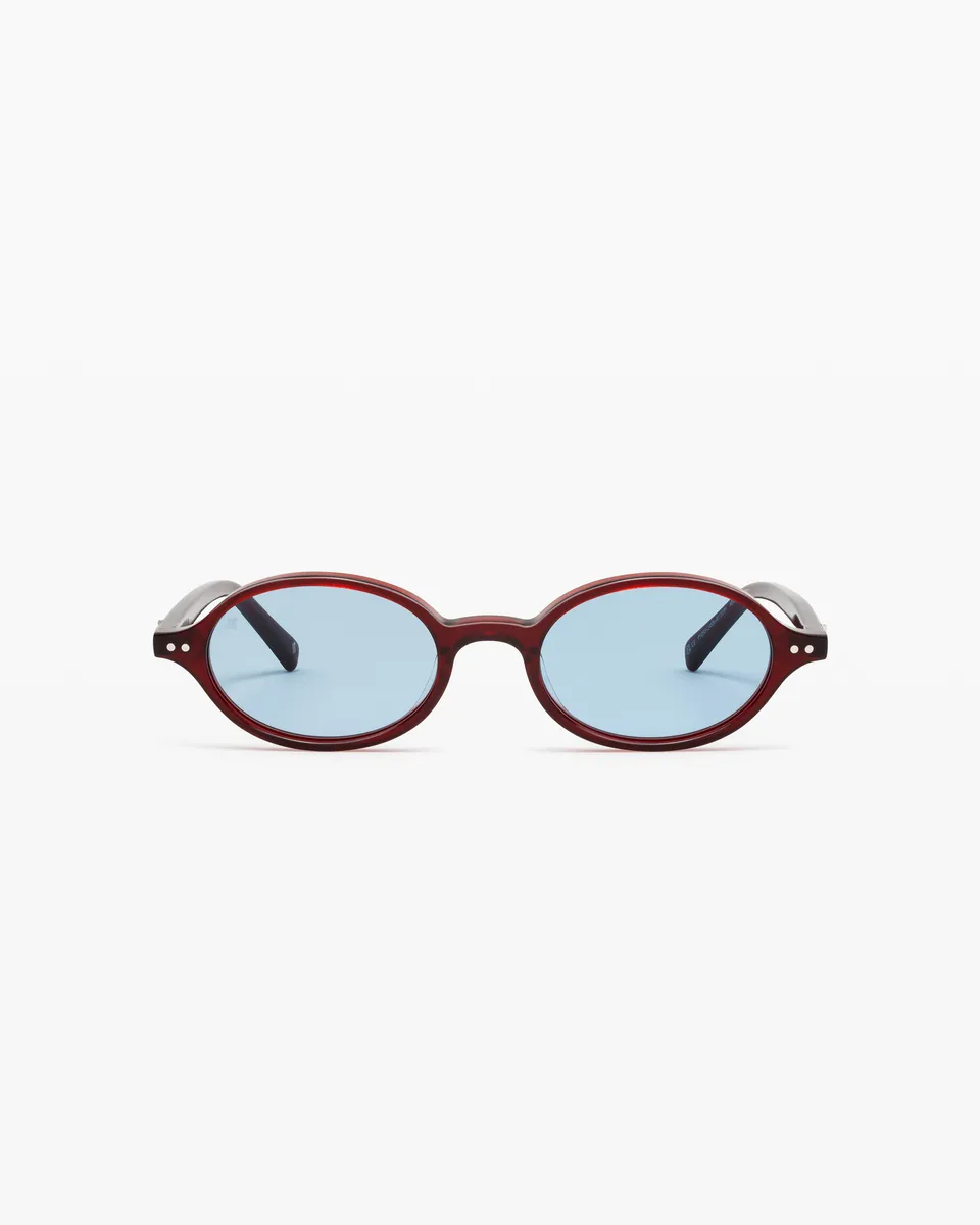 jimmy-fairly-la-elvie-slim-jf-colors-lunettes-de-soleil-ovales-rouge-cat-gorie-1 image 1