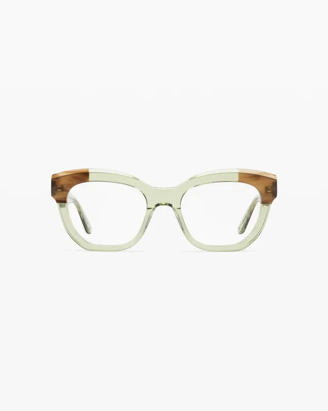 jimmy-fairly-la-madeleine-lunettes-de-vue-papillon-vert-femme-medium image 1