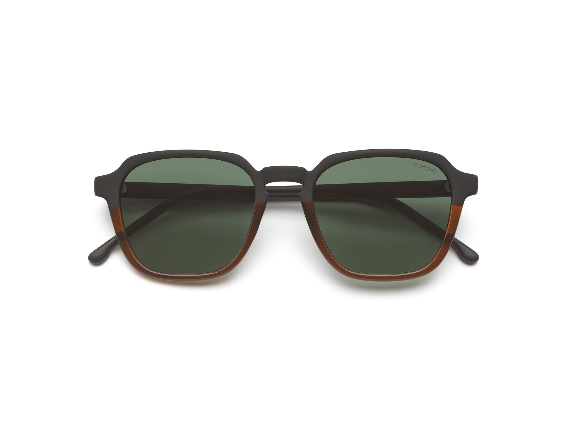 komono-matty-bronze-carbon-lunettes-de-soleil-rectangle image 1
