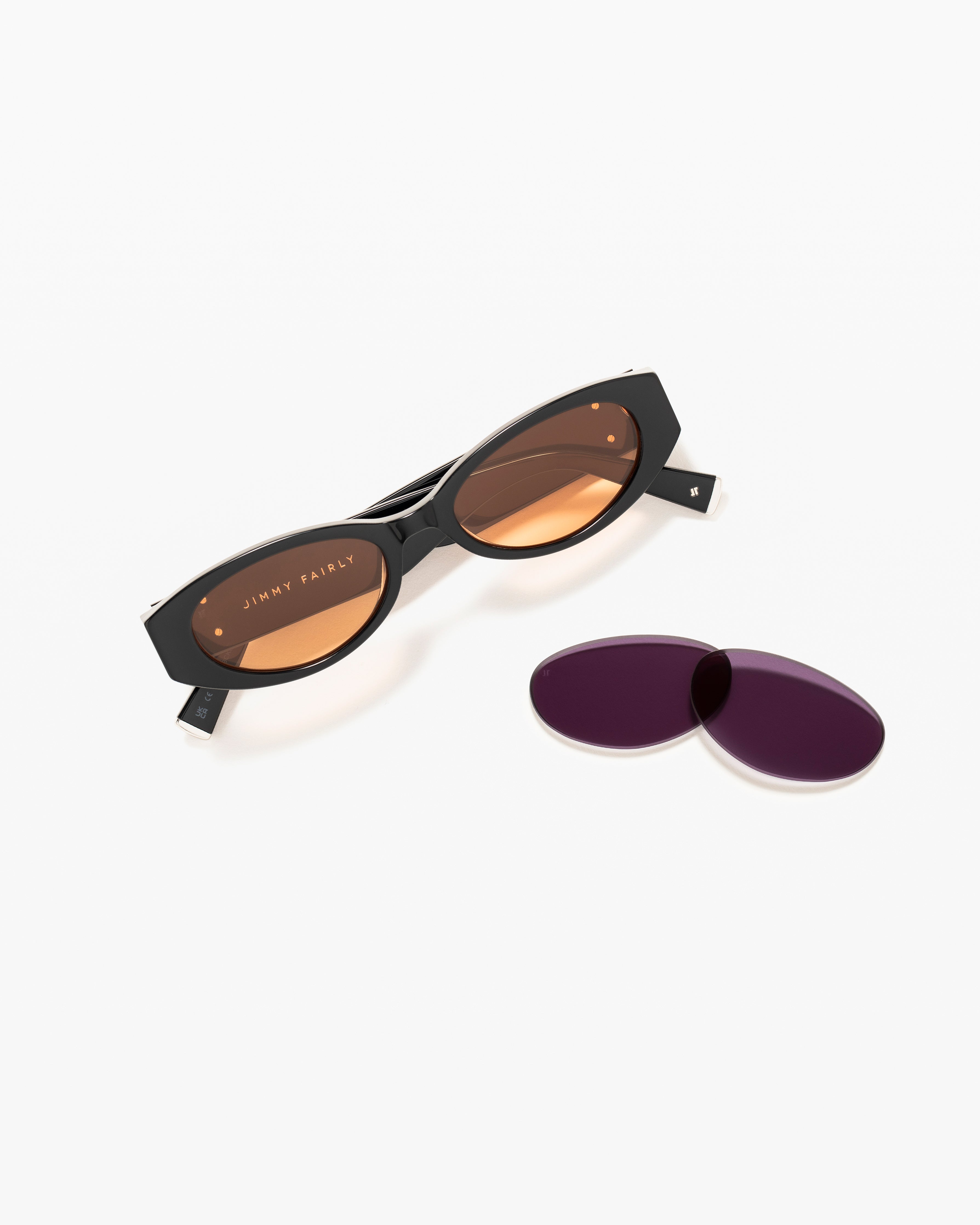 jimmy-fairly-la-tiana-jf-colors-lunettes-de-soleil-ovales-noires-en-ac-tate image 3