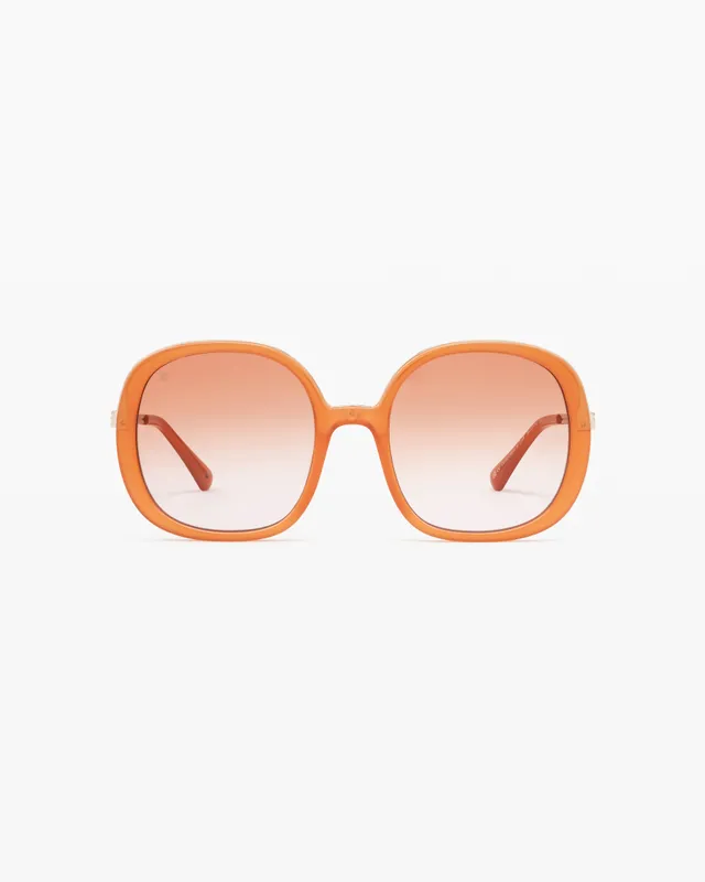 jimmy-fairly-la-homy-jf-colors-lunettes-de-soleil-carr-e-orange-oversize image 1