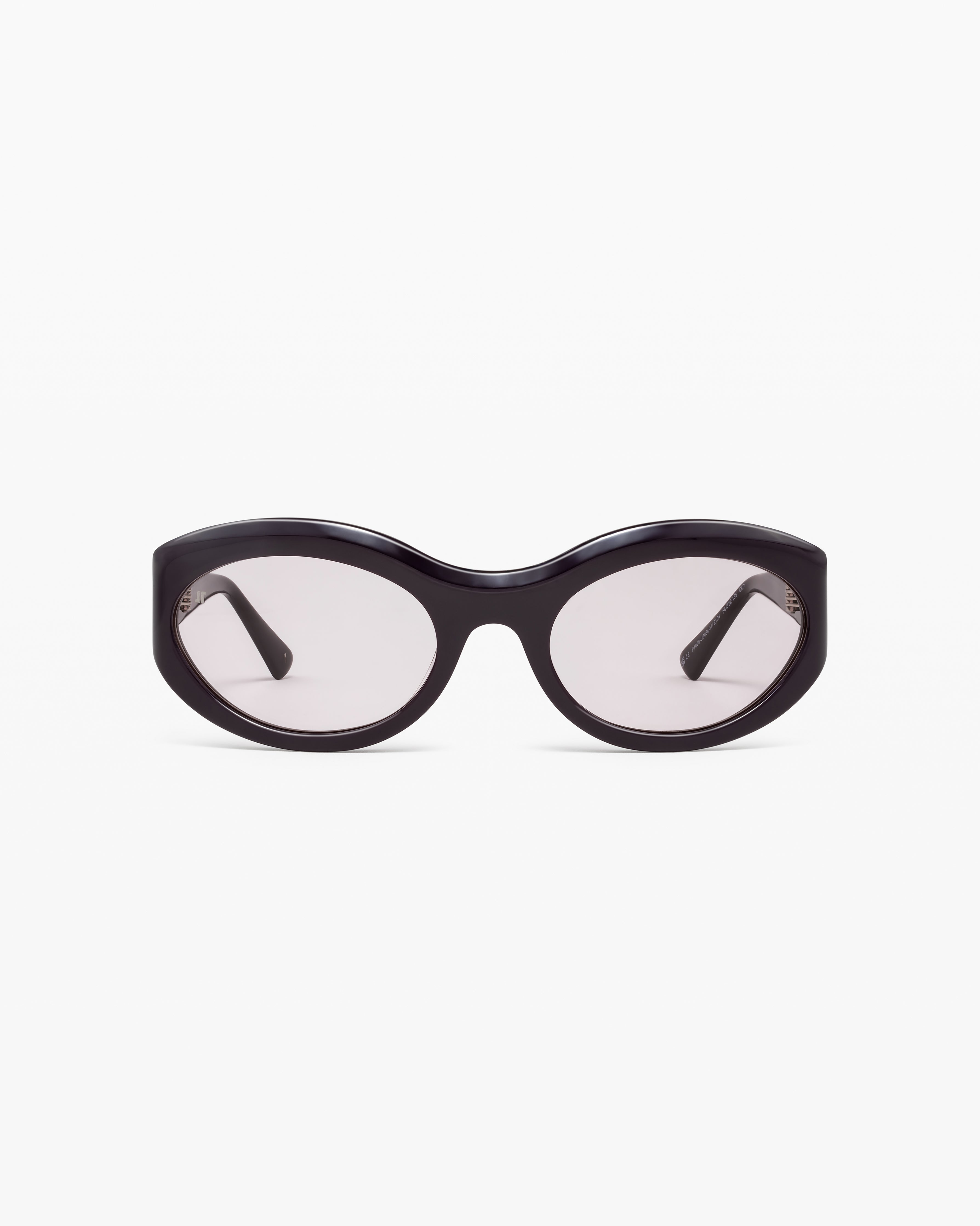 jimmy-fairly-la-capas-lunettes-de-soleil-ovales-violet-en-ac-tate-taille-medium image 1