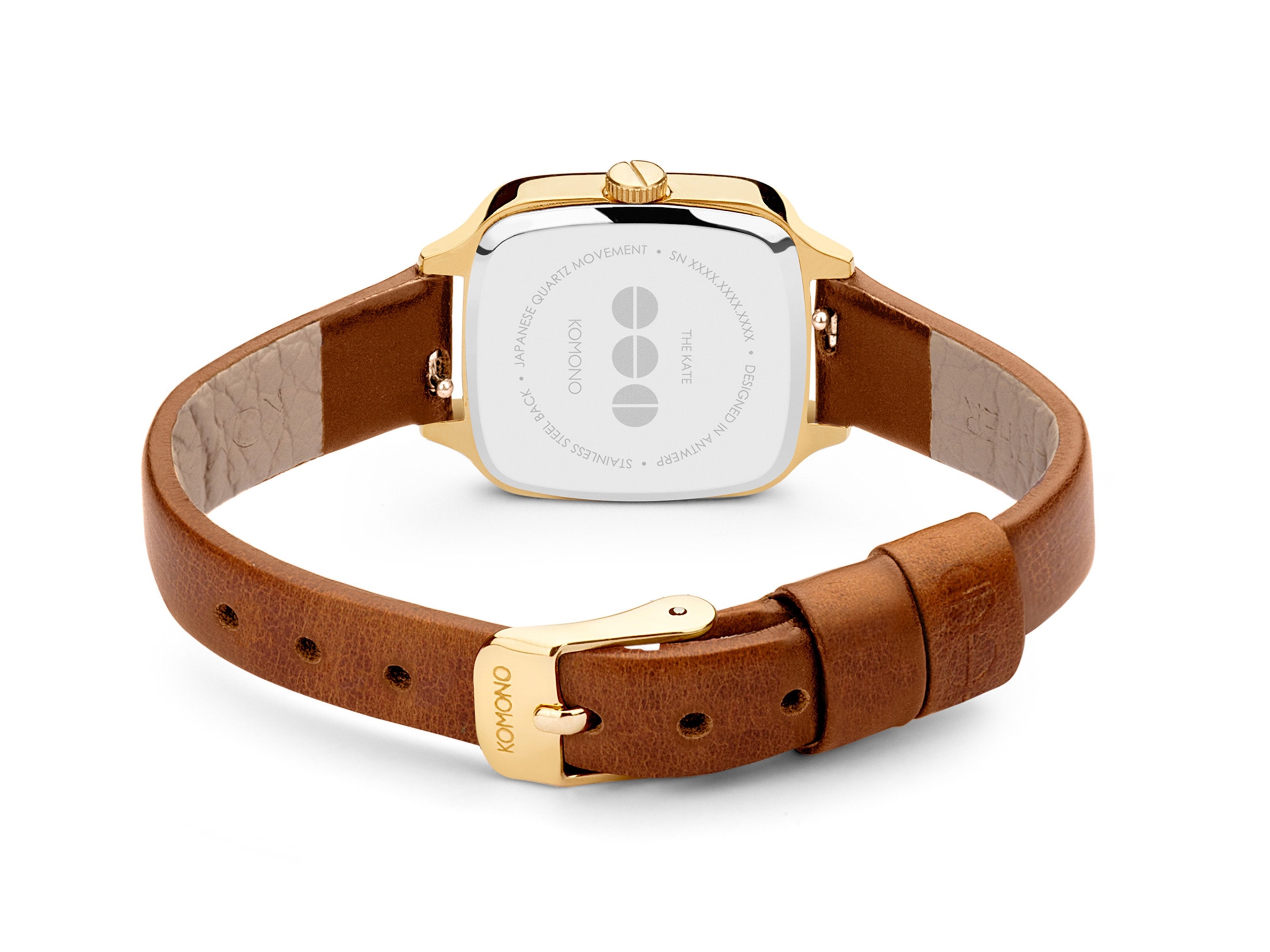 komono-kate-montre-gold-tan image 5