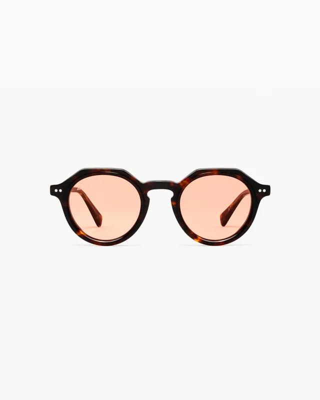jimmy-fairly-la-santino-lunettes-de-soleil-rondes-en-ac-tate-caille-verres-teint image 1