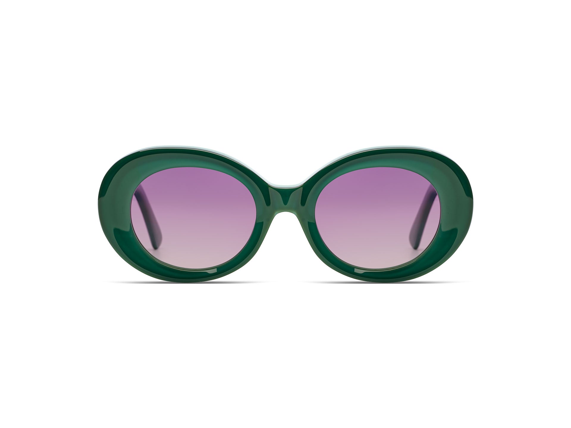 komono-n-aqua-lunettes-de-soleil-blanches-verres-d-grad-s-violets image 2