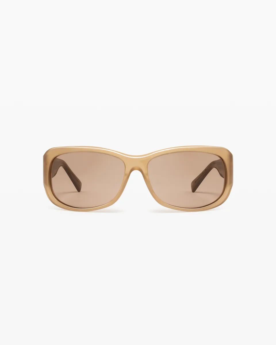 jimmy-fairly-la-soho-lunettes-de-soleil-rectangulaires-en-ac-tate-marron-taille- image 1