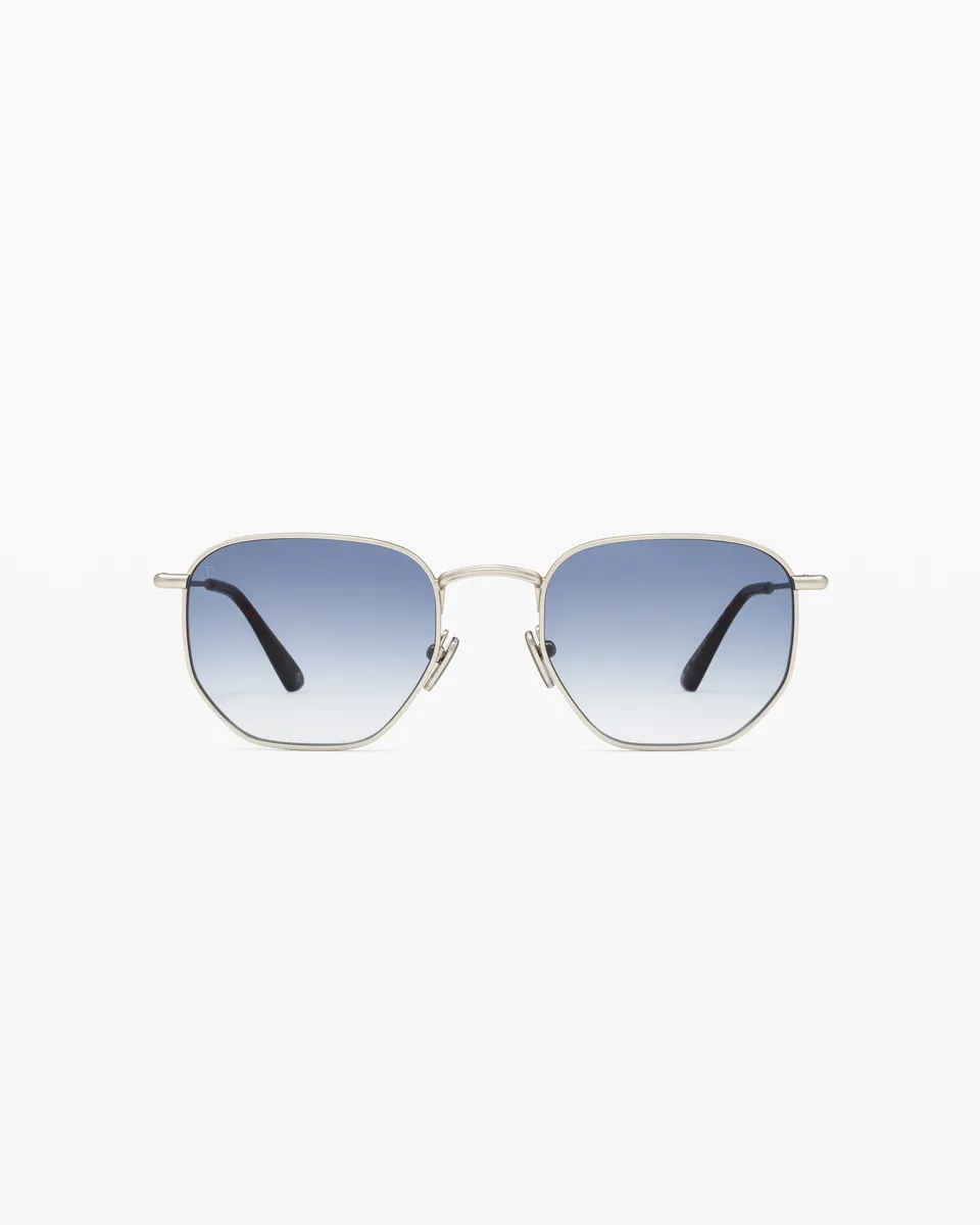 jimmy-fairly-la-ash-l-lunettes-de-soleil-hexagonales-argent-es-pour-homme-verres image 1
