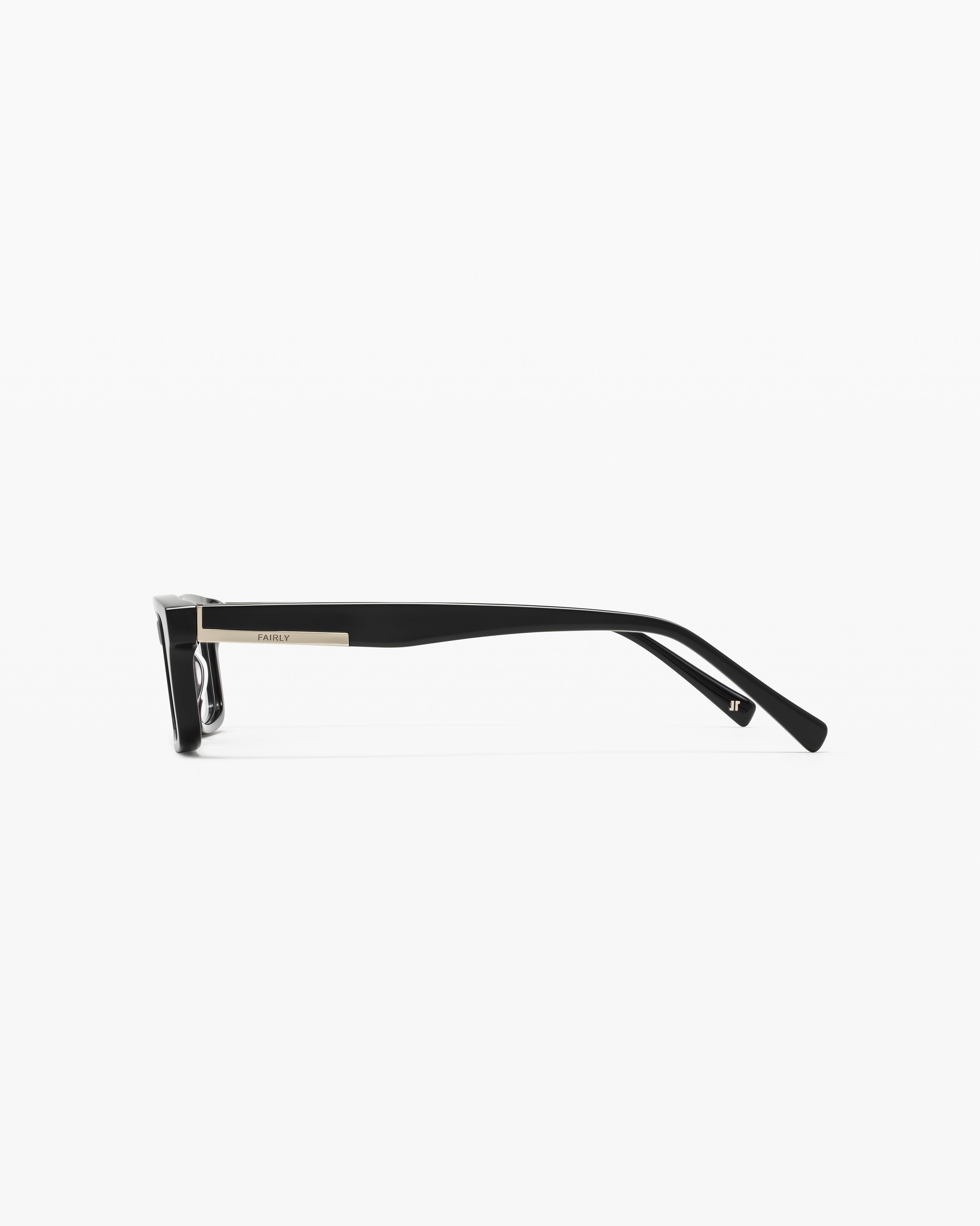 jimmy-fairly-la-kos-lunettes-de-vue-rectangulaires-noires-look-90s image 2