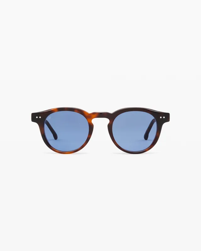 jimmy-fairly-la-nima-lunettes-de-soleil-rondes-pantos-en-ac-tate-caille-taille-m image 1