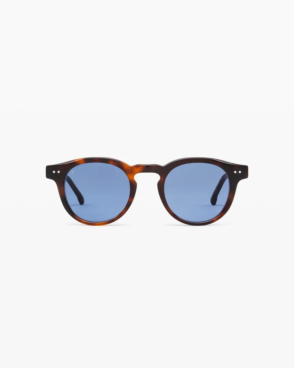 jimmy-fairly-la-nima-lunettes-de-soleil-rondes-pantos-en-ac-tate-caille-taille-m image 1