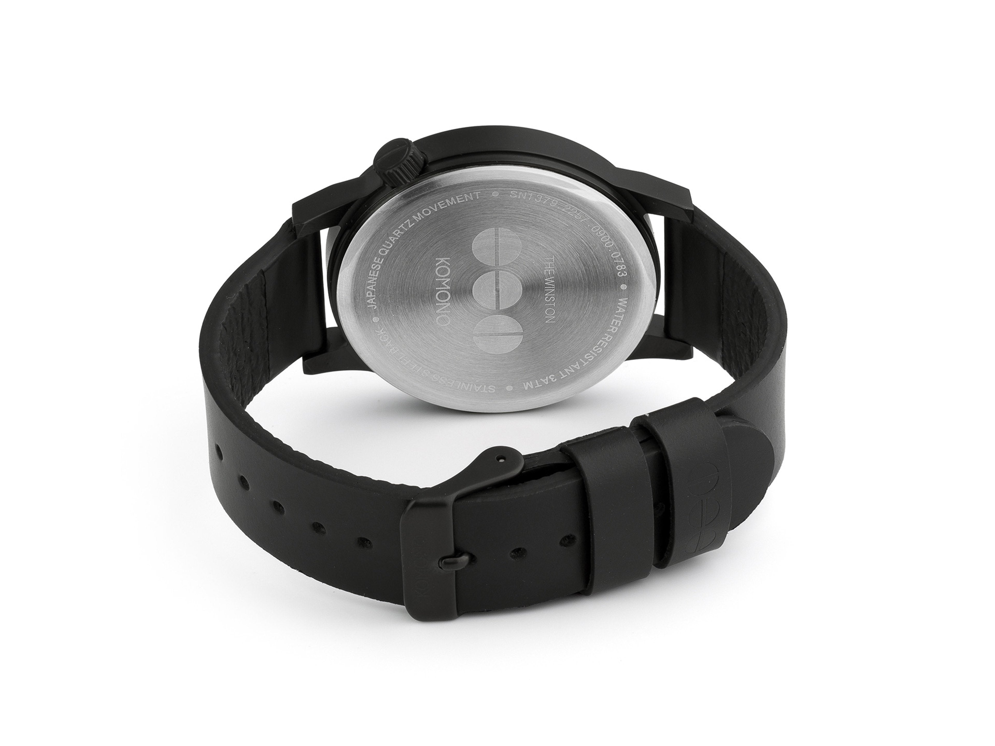 komono-winston-regal-montre-all-black image 3