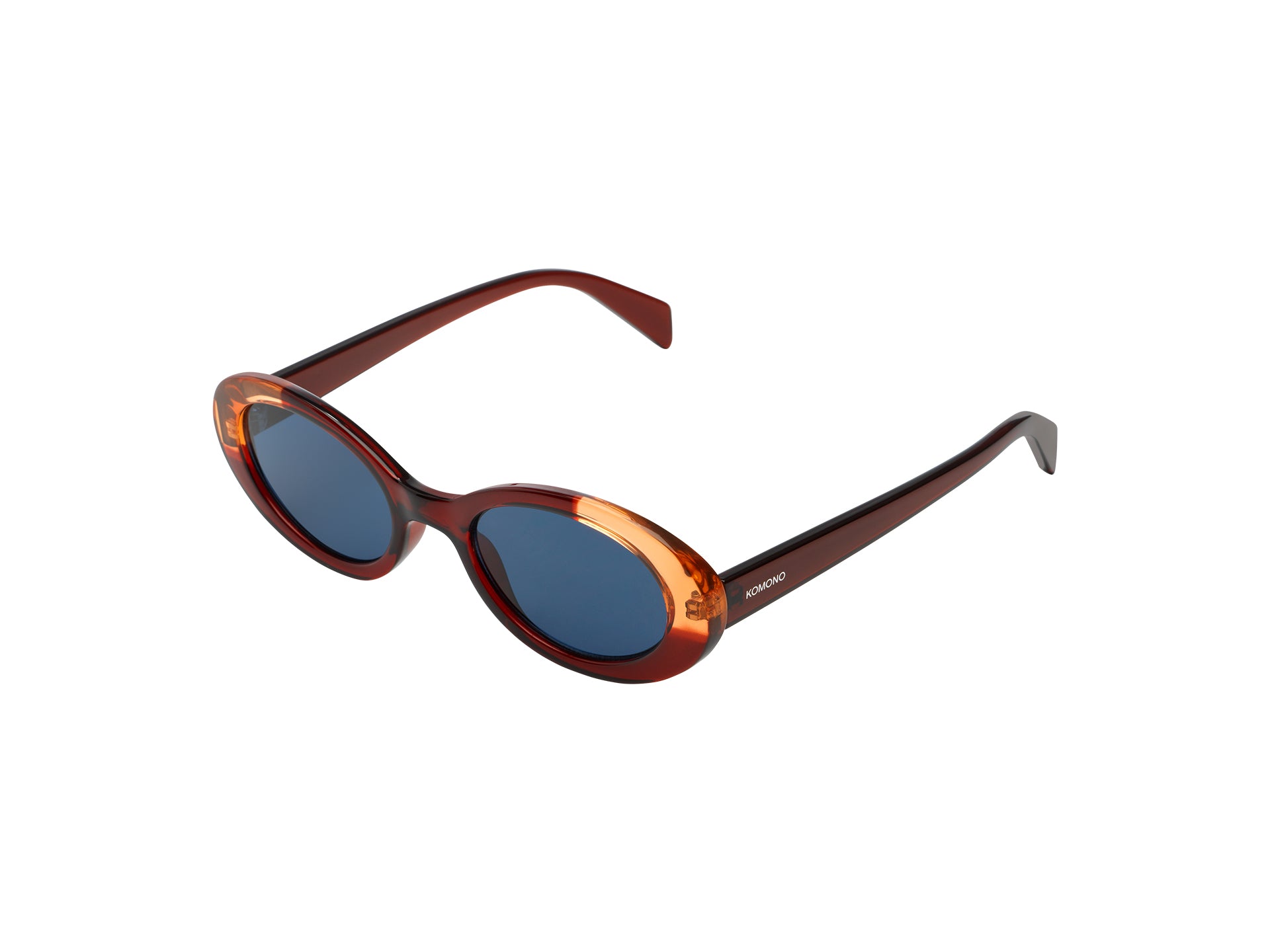 komono-ana-burgundy-coral-lunettes-verres-ovales image 3