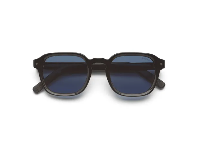 komono-knox-black-lunettes-de-soleil-carr-es-ac-tate-cologique-verres-polaris-s- image 1