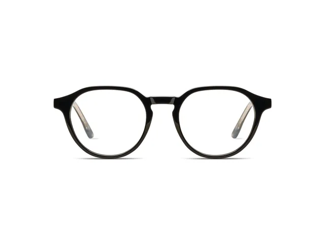 komono-nigel-grand-black-rain-lunettes-de-vue-coupe-plate-grand-format image 1