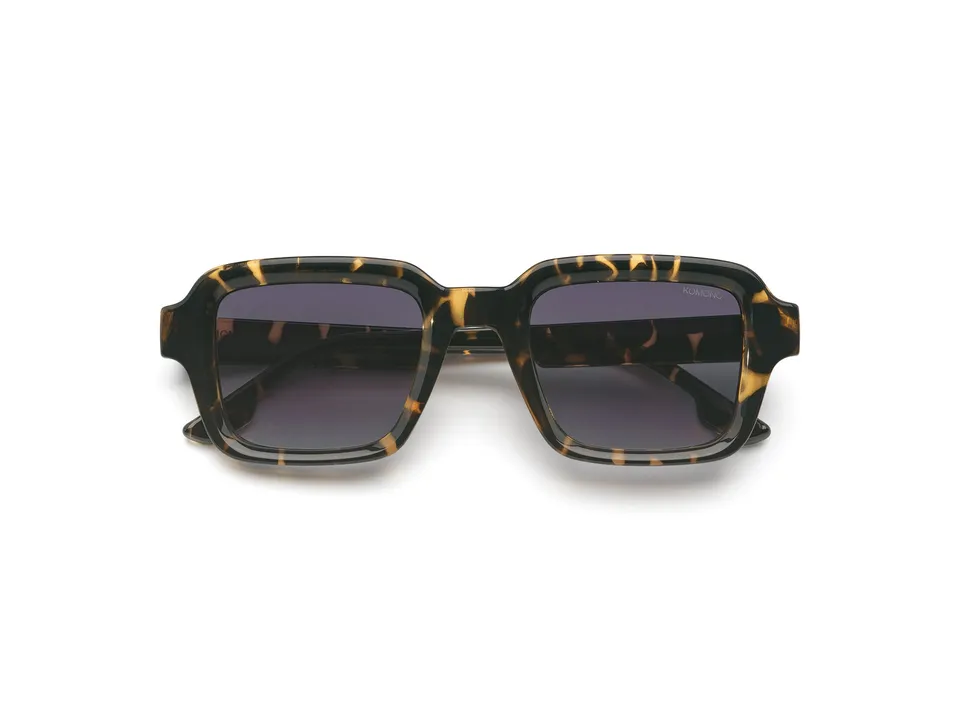 lunettes-de-soleil-komono-lionel-dark-tortoise image 1