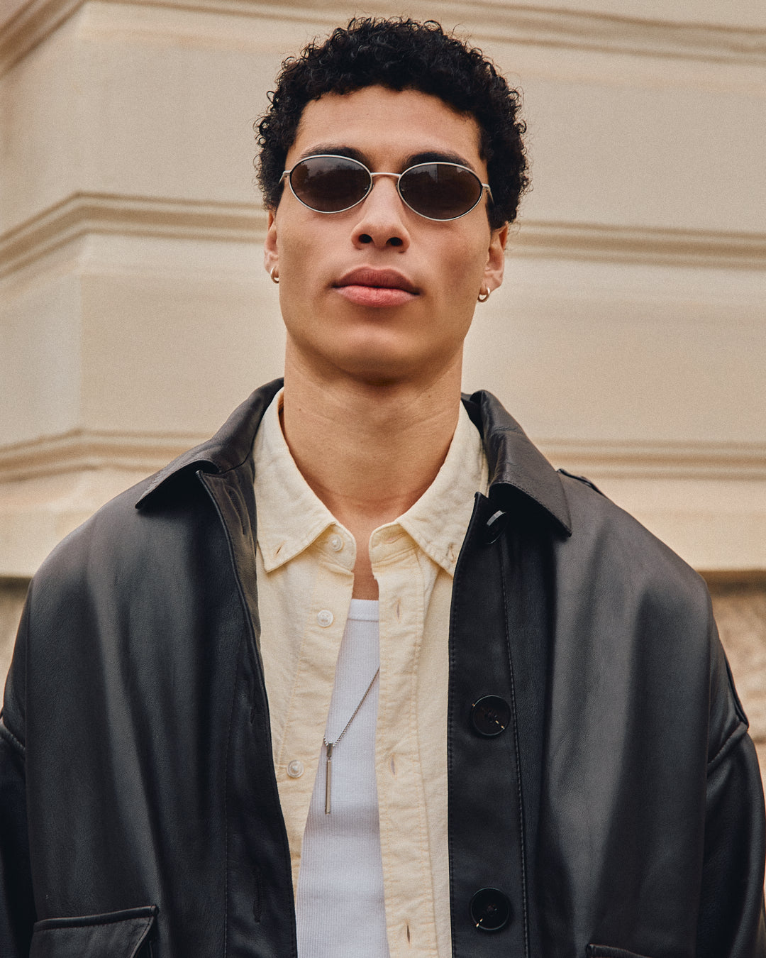 jimmy-fairly-la-seed-lunettes-de-soleil-ovales-en-acier-inoxydable-argent-cat-go image 4