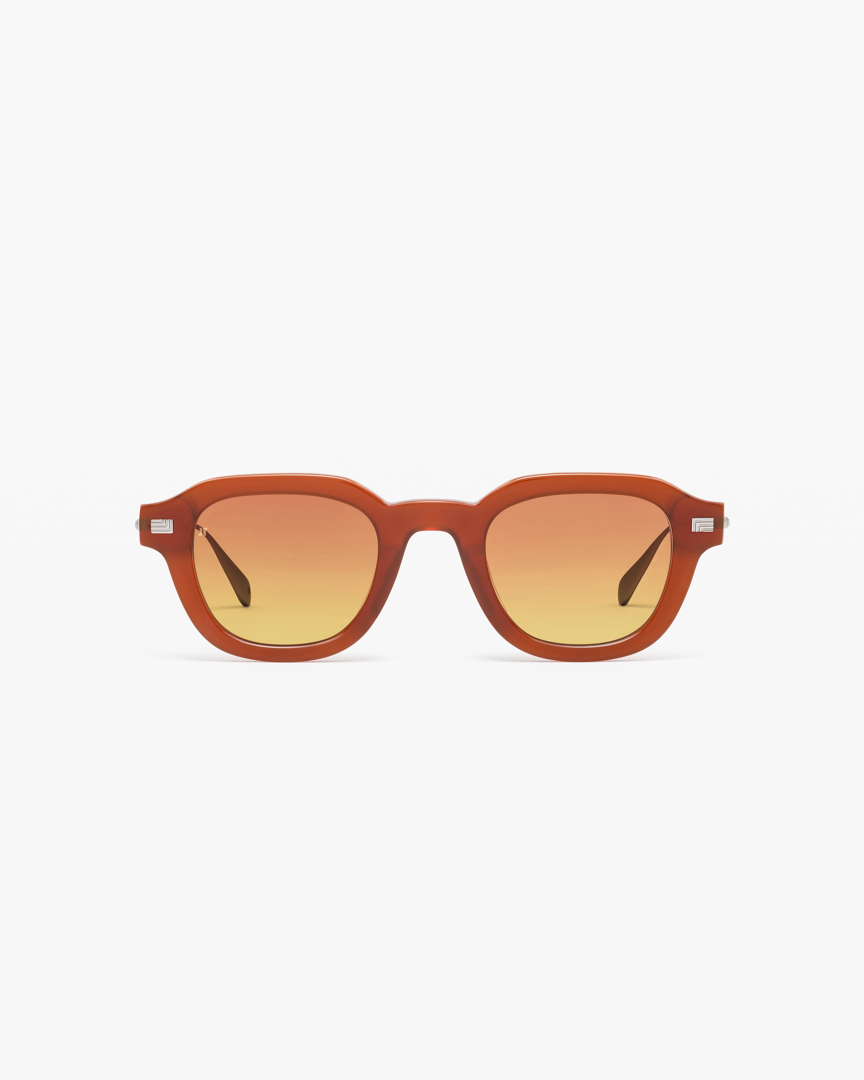 jimmy-fairly-la-luno-lunettes-de-soleil-carr-es-orange-titane-homme image 1