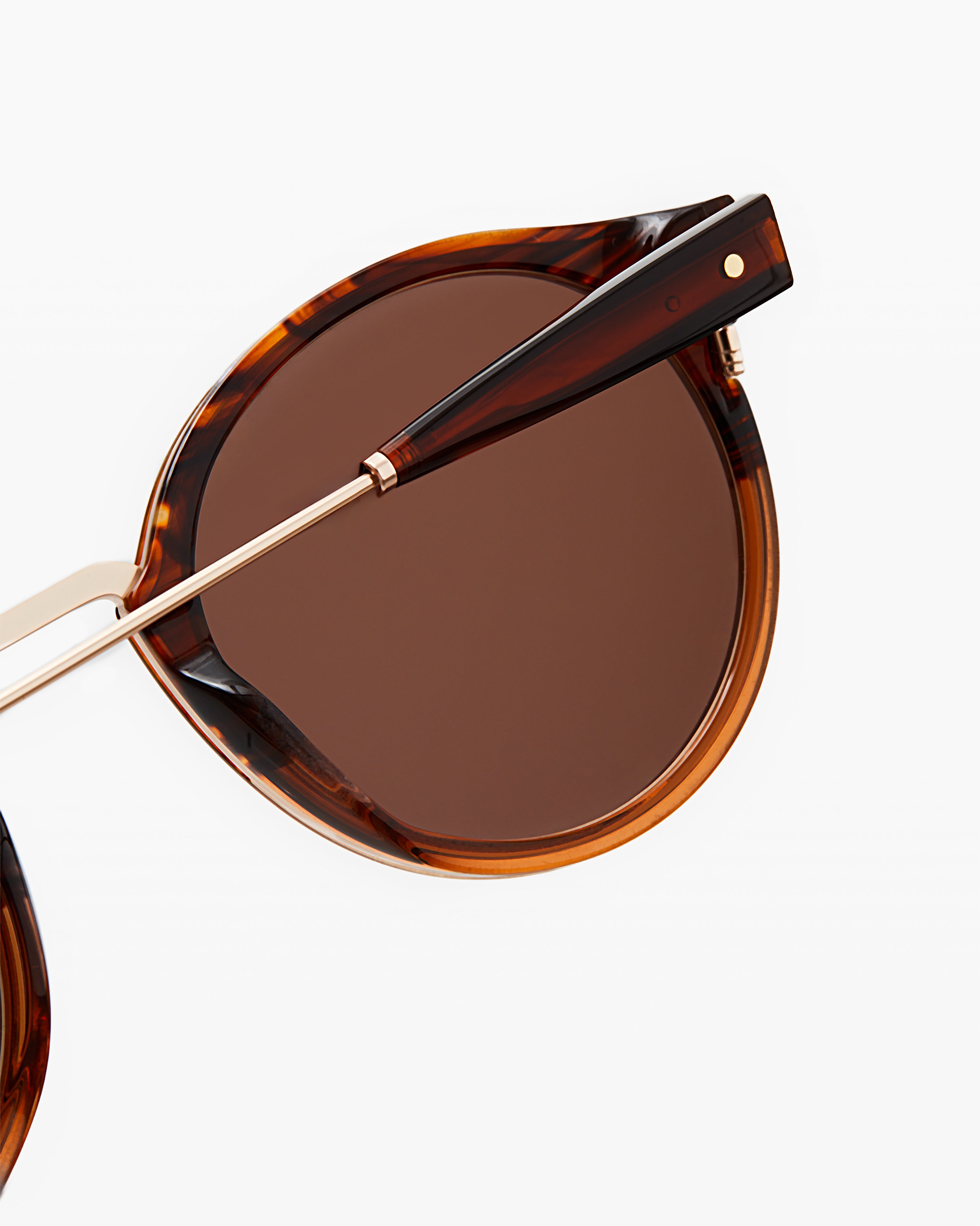 jimmy-fairly-la-real-m-marron-lunettes-de-soleil-pantos-rondes image 6