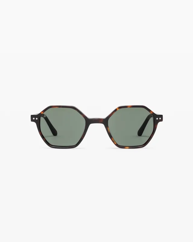 jimmy-fairly-la-mini-aziel-lunettes-de-soleil-hexagonales-caille-fonc-e-enfant-t image 1
