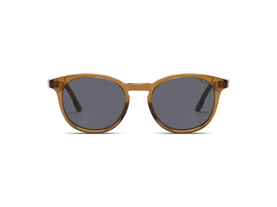 komono-hudson-sand-lunettes-de-soleil-rondes-en-ac-tate-cologique image 1