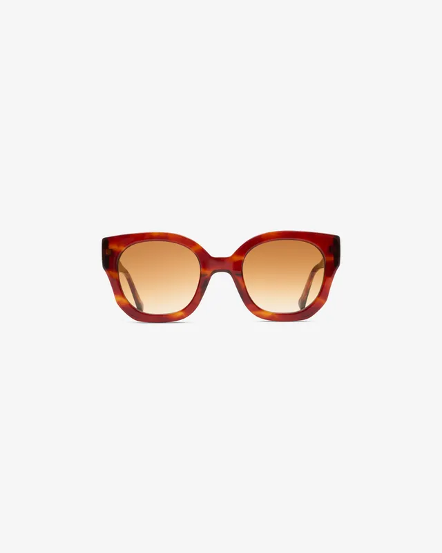 le-petit-lunetier-naya-caille-rouge-lunettes-de-soleil-oversize image 1