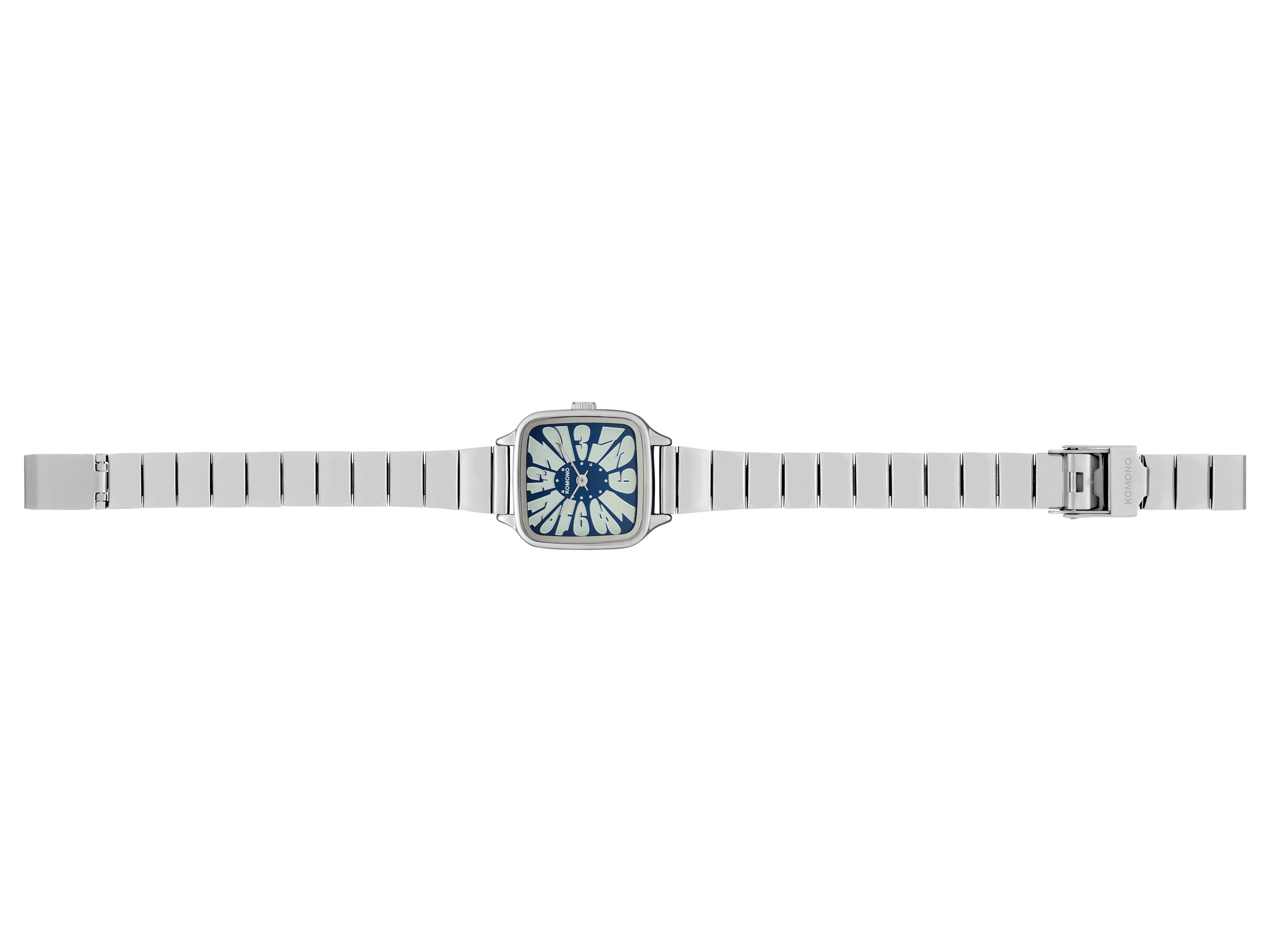 komono-kate-flower-trak-silver-blue-cloud-montre image 2