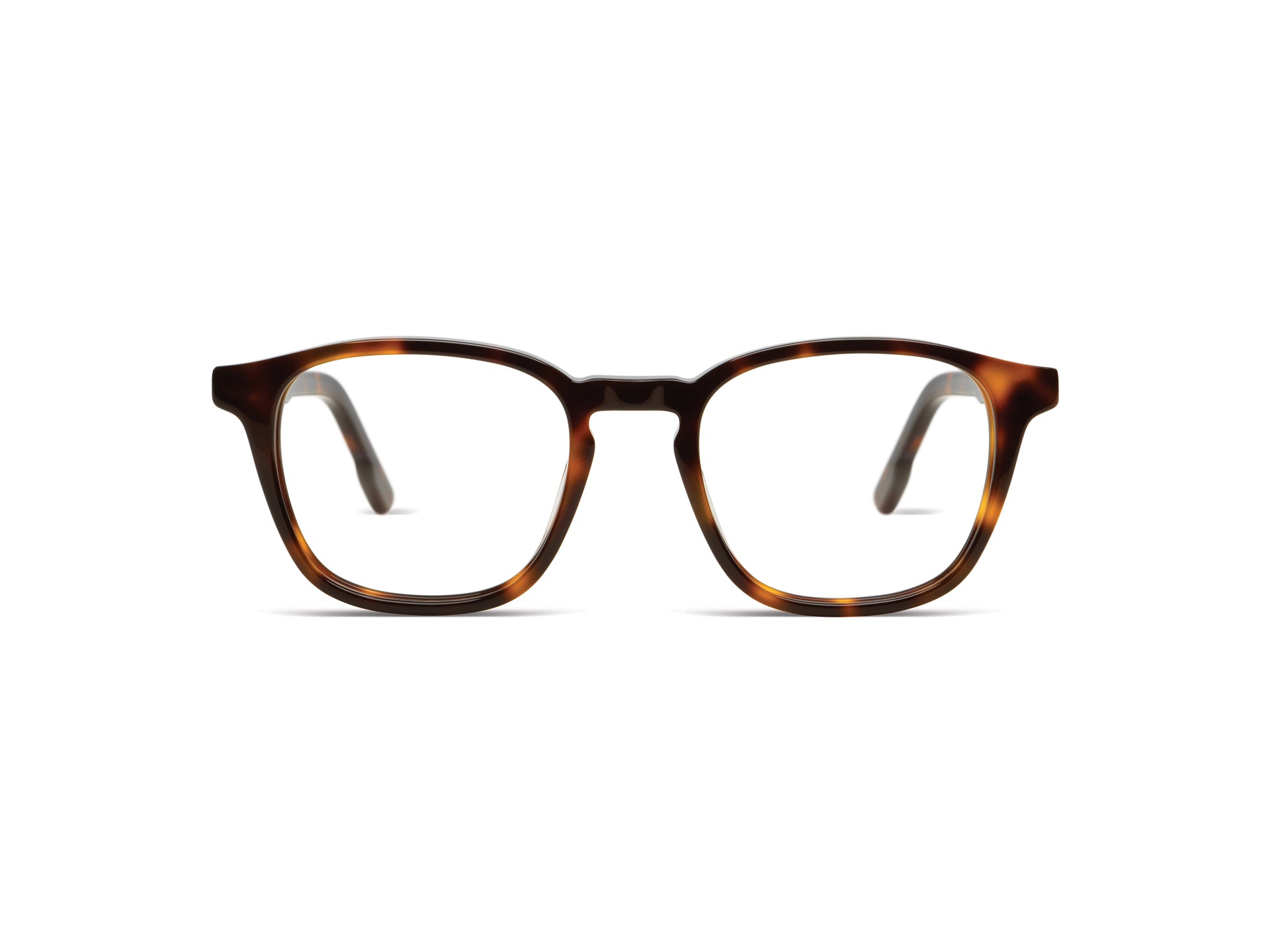 komono-marlon-slims-havana-lunettes-de-vue-carr-es-ac-tate-cologique-marron image 1