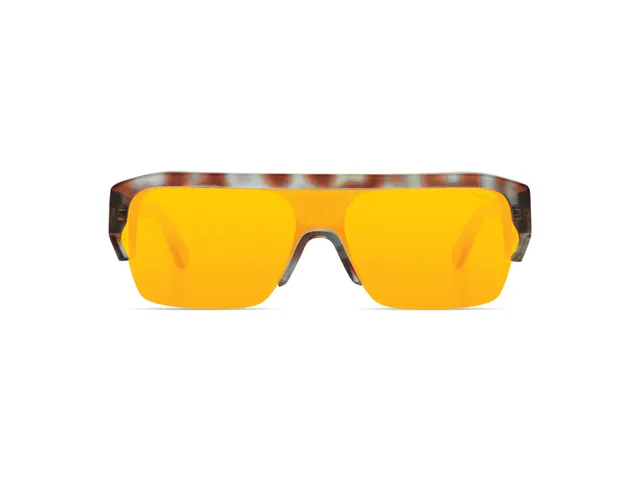 lunettes-de-soleil-komono-aksel-blue-leopard image 1