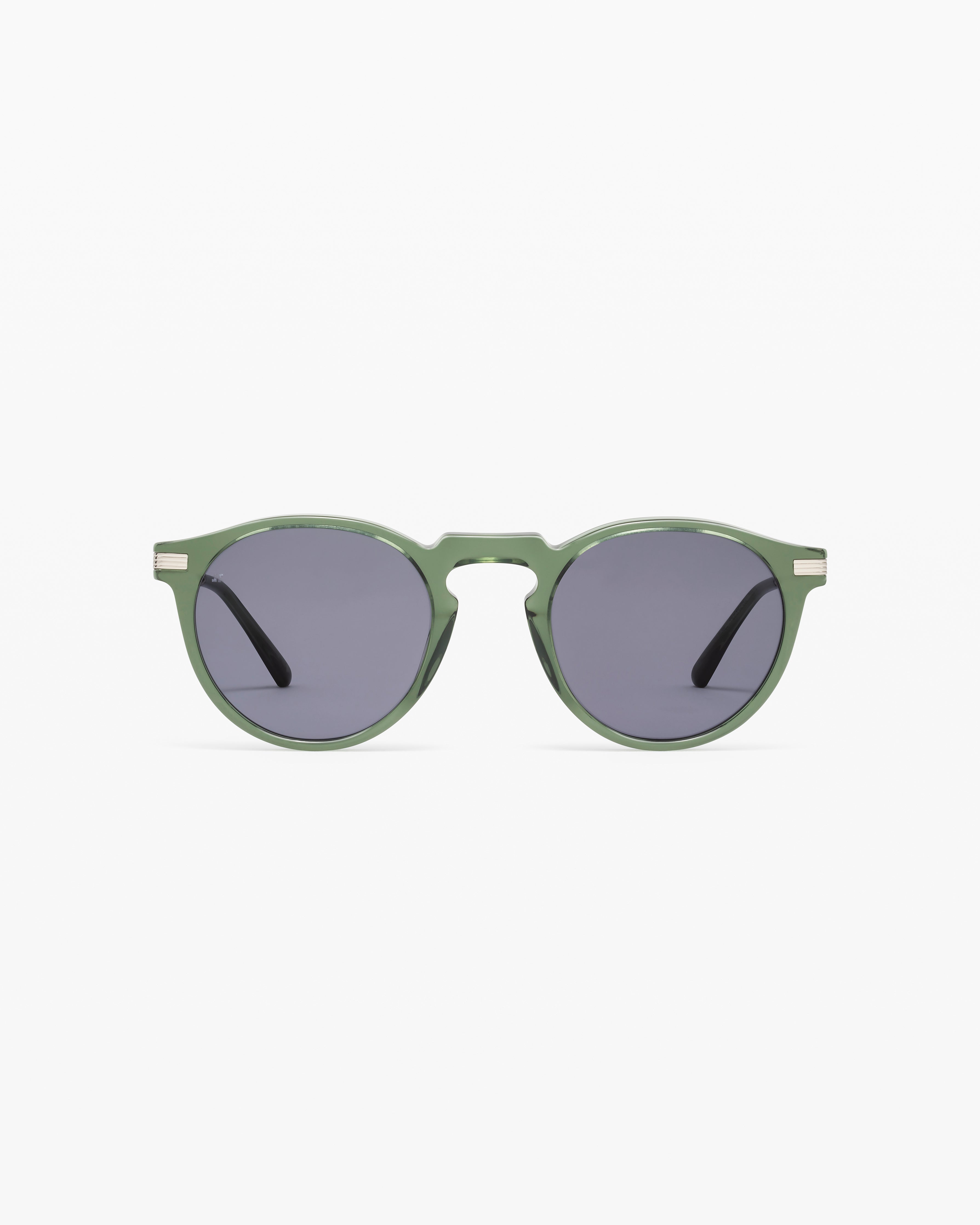 jimmy-fairly-la-noto-lunettes-de-soleil-rondes-vertes-unisexes-ac-tate-et-acier- image 1