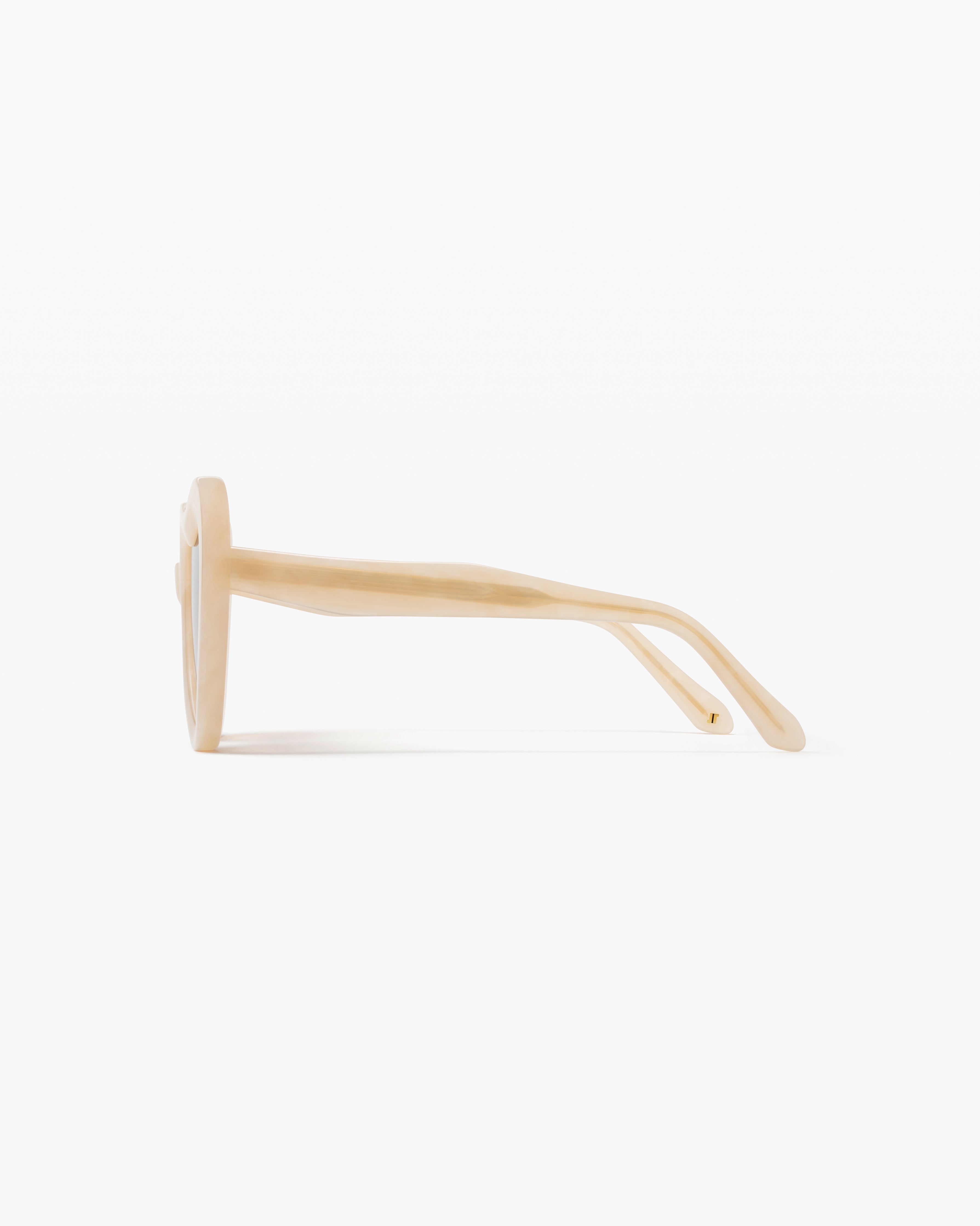 jimmy-fairly-la-coeur-lunettes-de-soleil-coeur-oversize-cr-me-m-femme image 5
