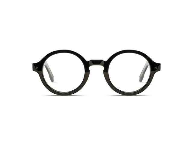 komono-quinn-black-rain-monture-optique-ronde-classique image 1