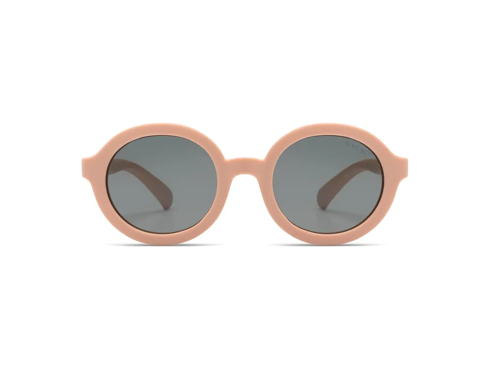 komono-bebe-blush-lunettes-de-soleil-enfant-junior-translucide-rose-et-noir-0-1- image 1