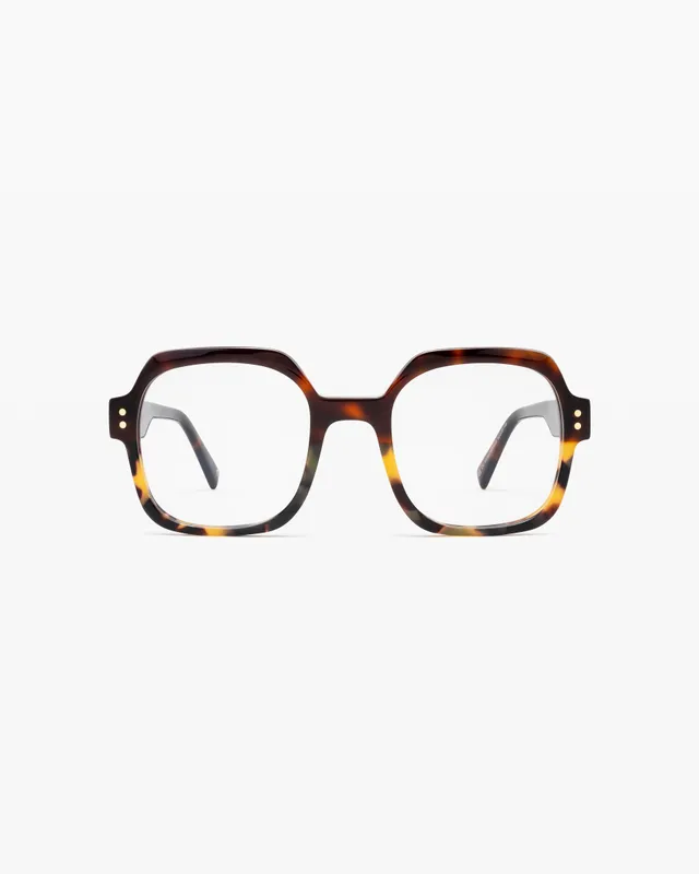 jimmy-fairly-la-rosie-lunettes-de-vue-carr-es-oversize-en-ac-tate-caille-fonc-e- image 1