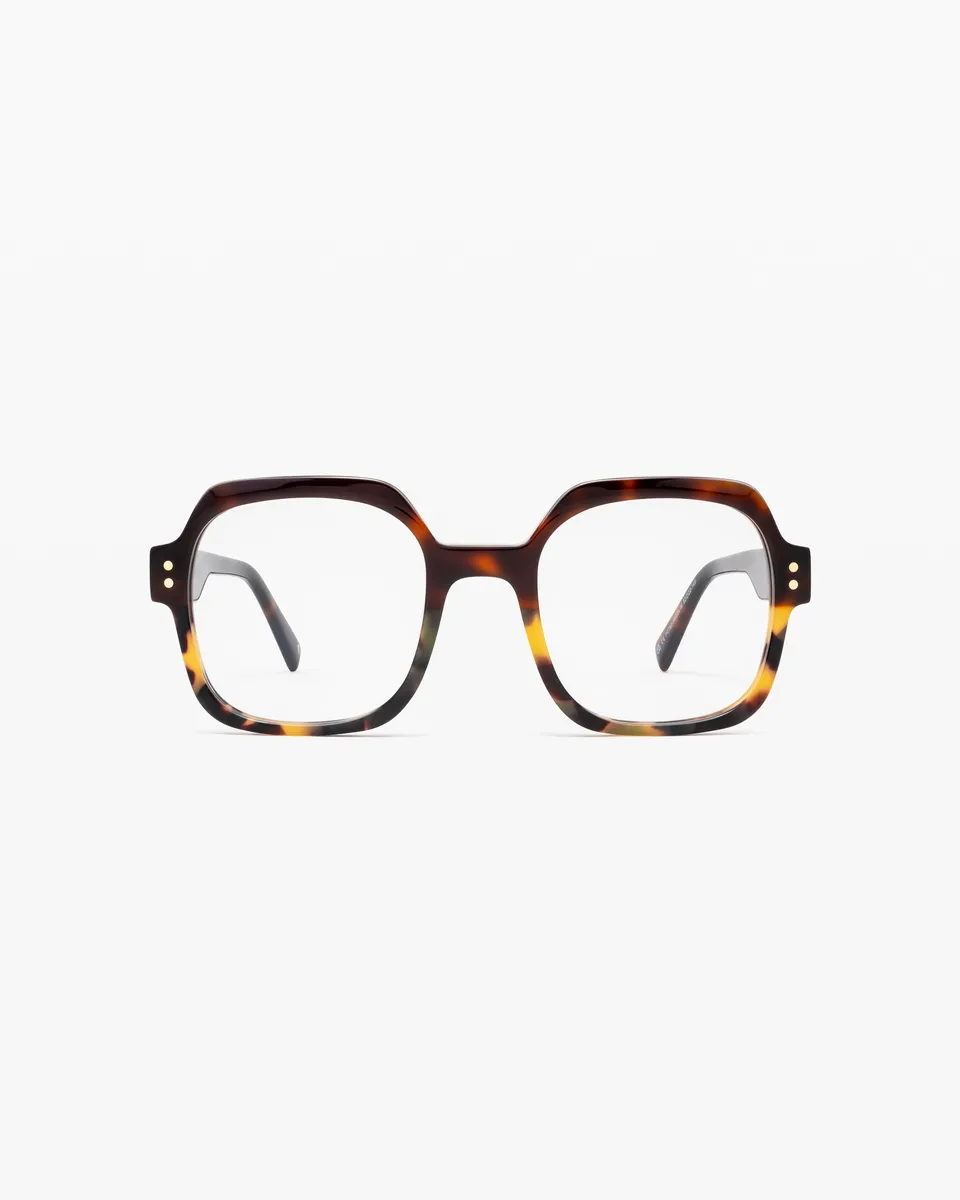 jimmy-fairly-la-rosie-lunettes-de-vue-carr-es-oversize-en-ac-tate-caille-fonc-e- image 1