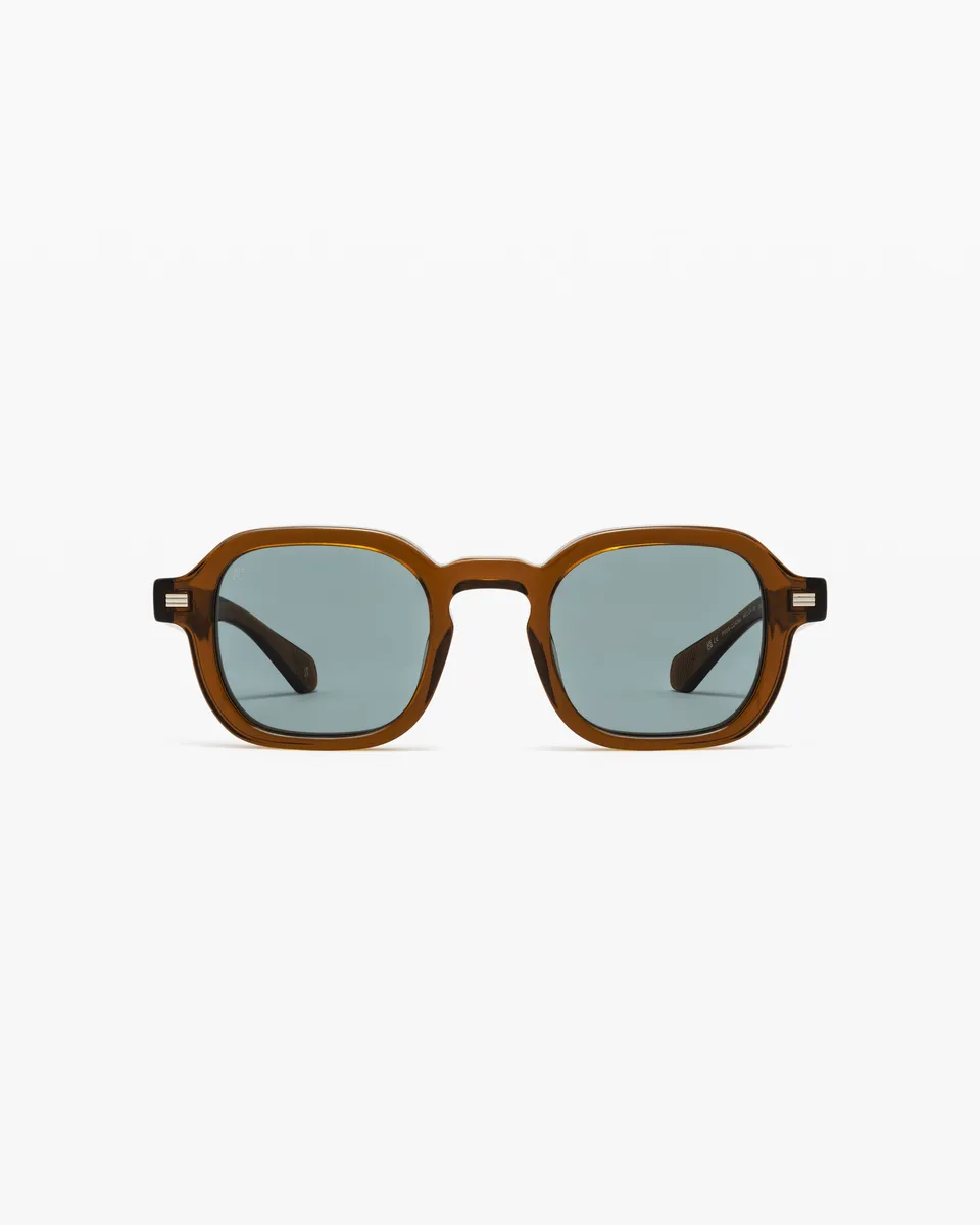 jimmy-fairly-la-ezra-lunettes-de-soleil-rectangulaires-en-ac-tate-marron-homme image 1