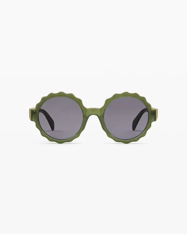 jimmy-fairly-la-lily-lunettes-de-soleil-aviateur-en-ac-tate-verte-fantaisie-tail image 1