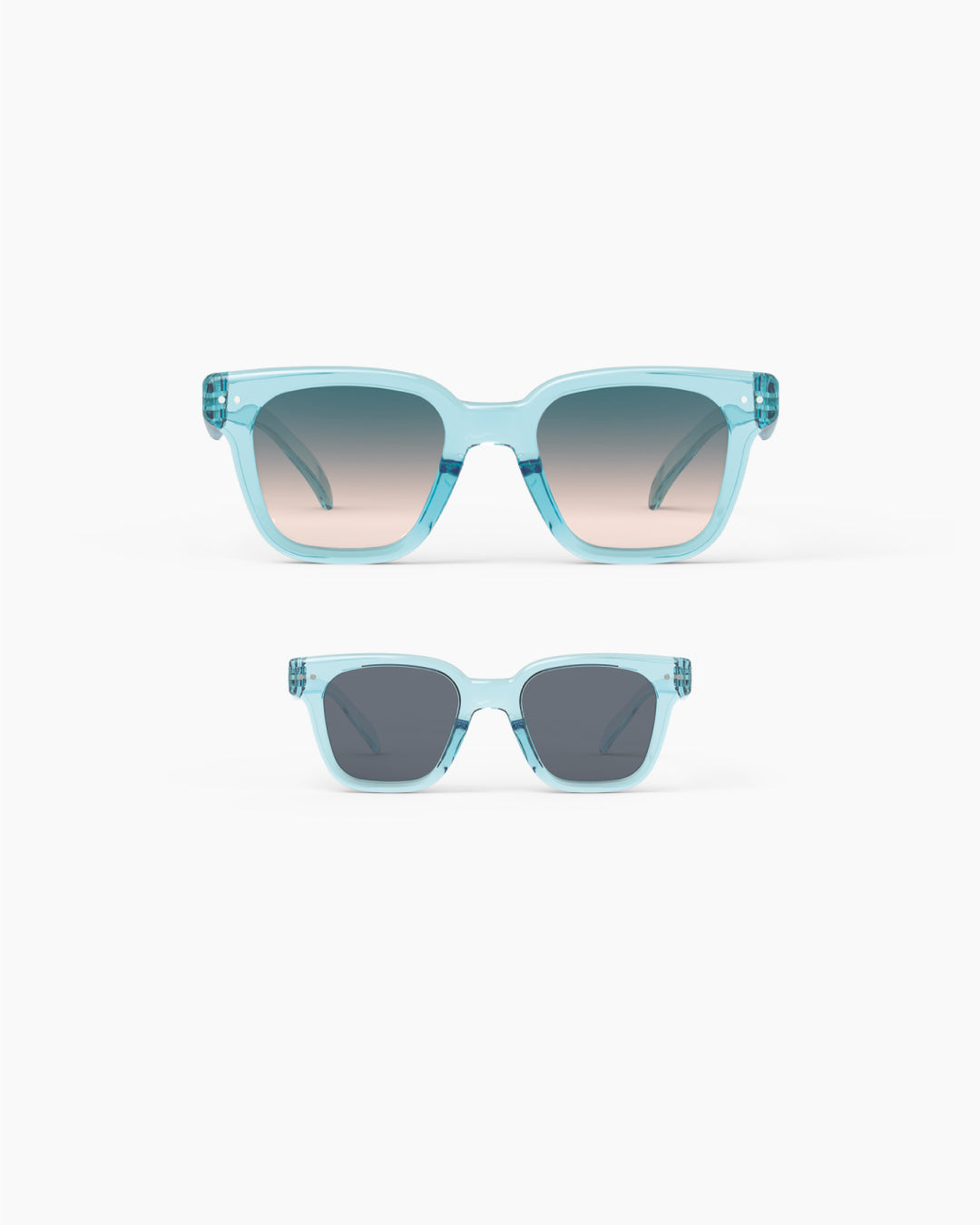 izipizi-duo-mini-me-road-turquoise-stone-lunettes-de-soleil-enfant-7-11-ans-et-a image 1