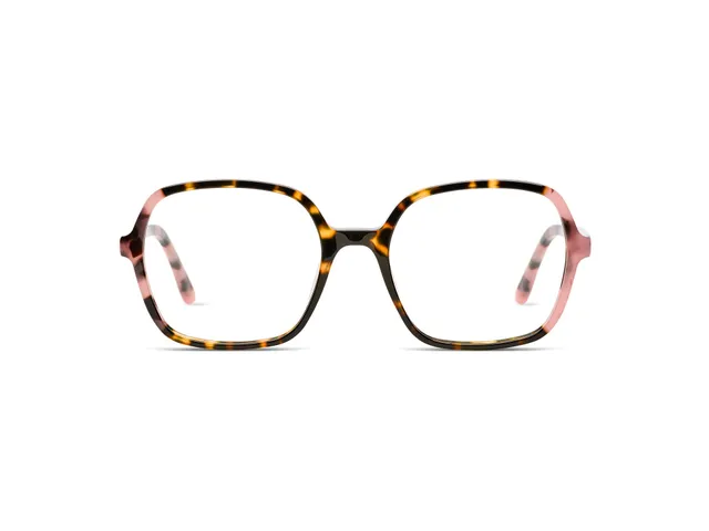 komono-petra-mauve-giraffe-lunettes-de-vue-carr-es-surdimensionn-es image 1