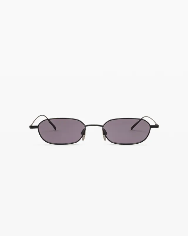 jimmy-fairly-la-sea-lunettes-de-soleil-ovales-en-titane-noir-origine-japon-verre image 1