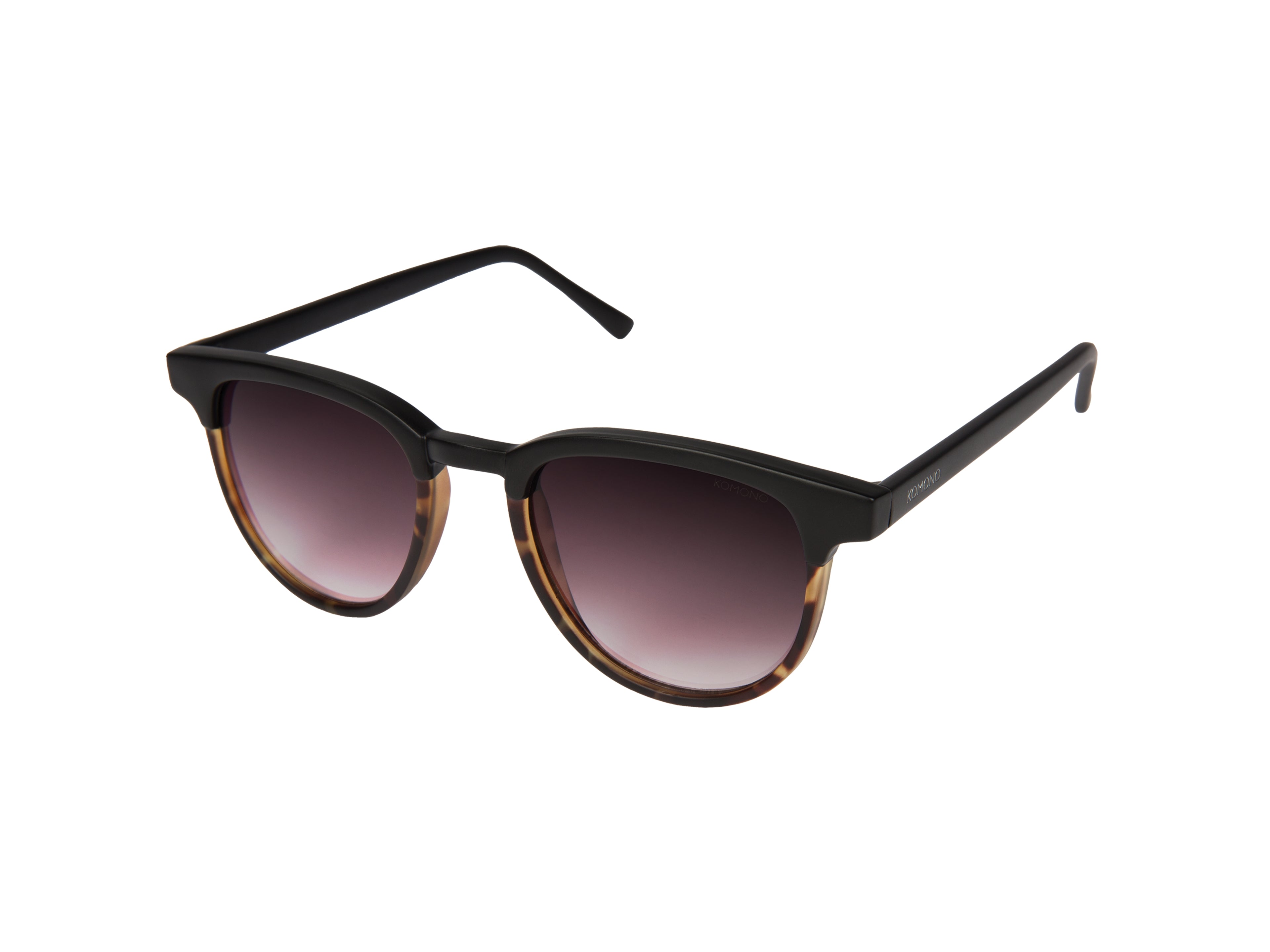komono-francis-matte-black-tortoise-lunettes-de-soleil image 2