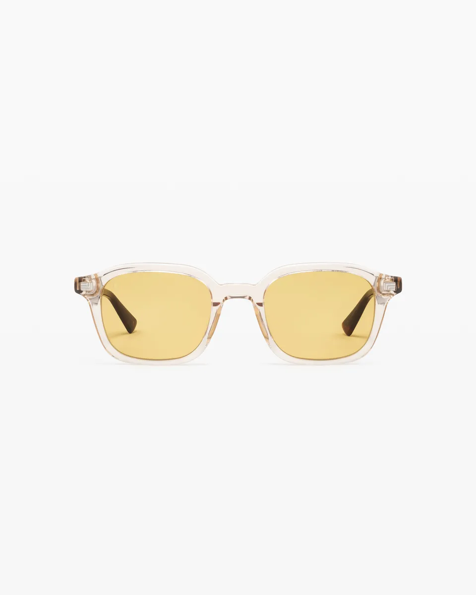 jimmy-fairly-la-laurel-lunettes-de-soleil-carr-es-cr-me-homme image 1