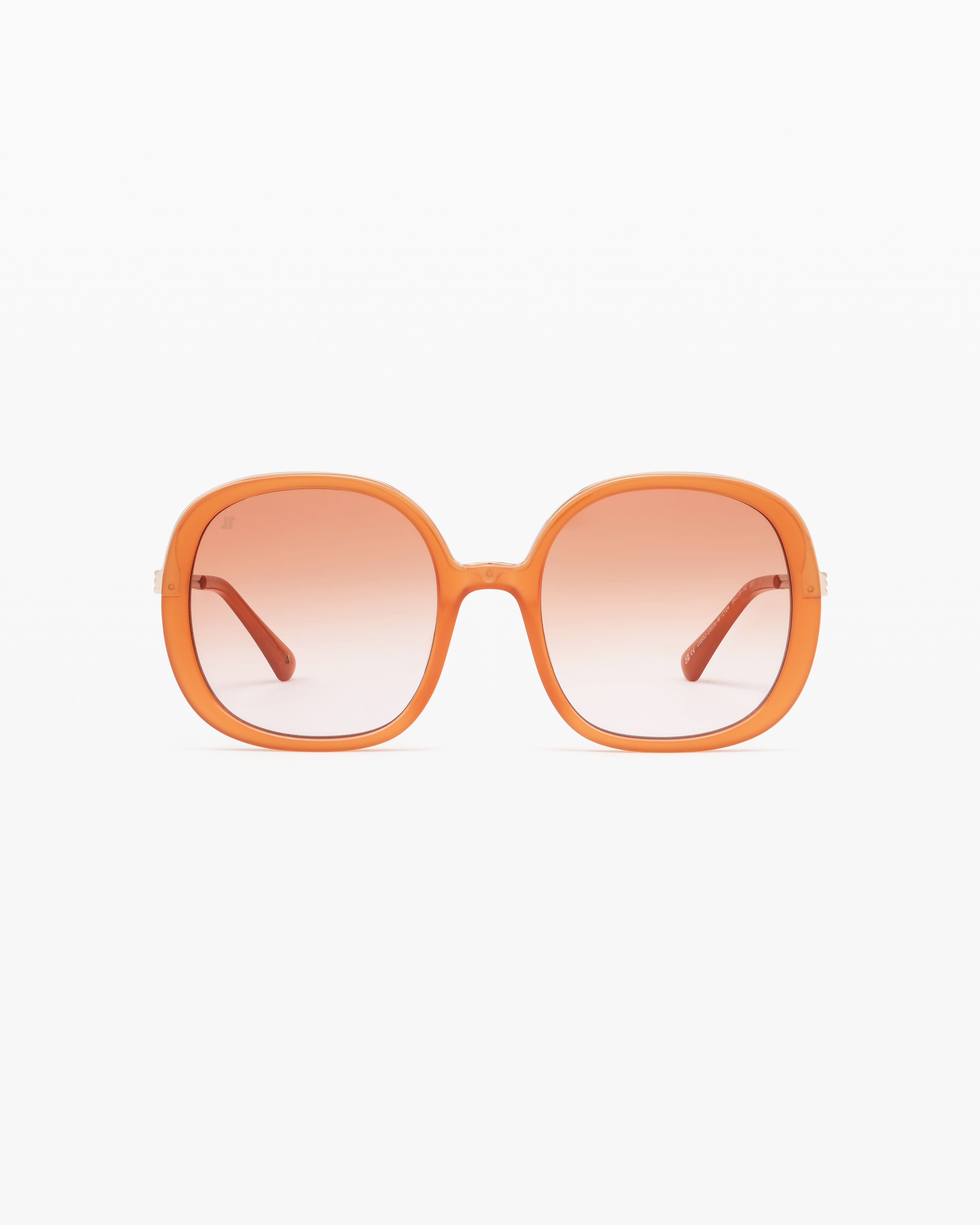 jimmy-fairly-la-homy-jf-colors-lunettes-de-soleil-carr-e-orange-oversize image 1