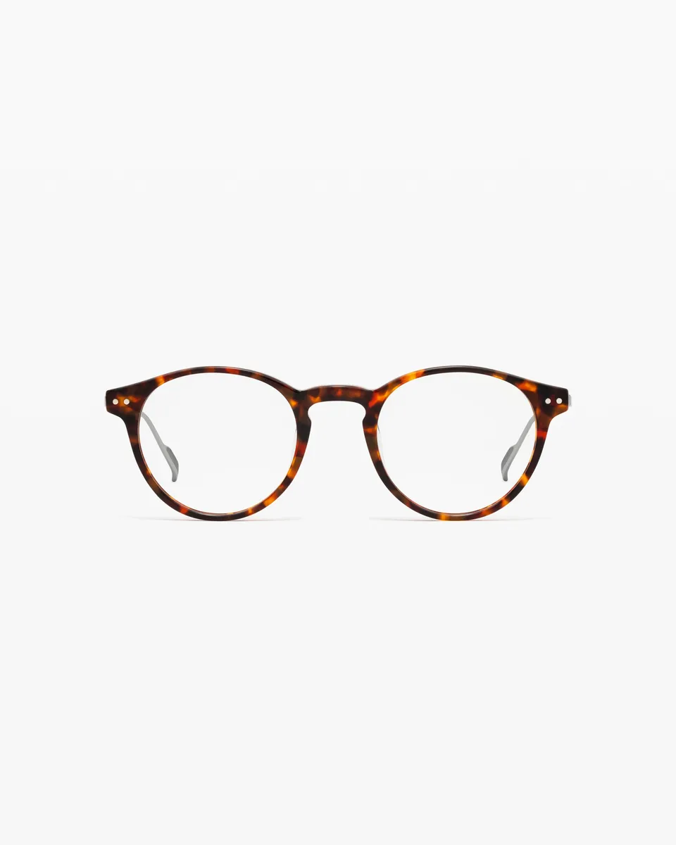 jimmy-fairly-la-emilio-lunettes-de-vue-rondes-pantos-ac-tate-caille-fonc-e-taill image 1