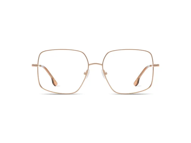 komono-amelia-rose-gold-lunettes-de-vue-pilote image 1