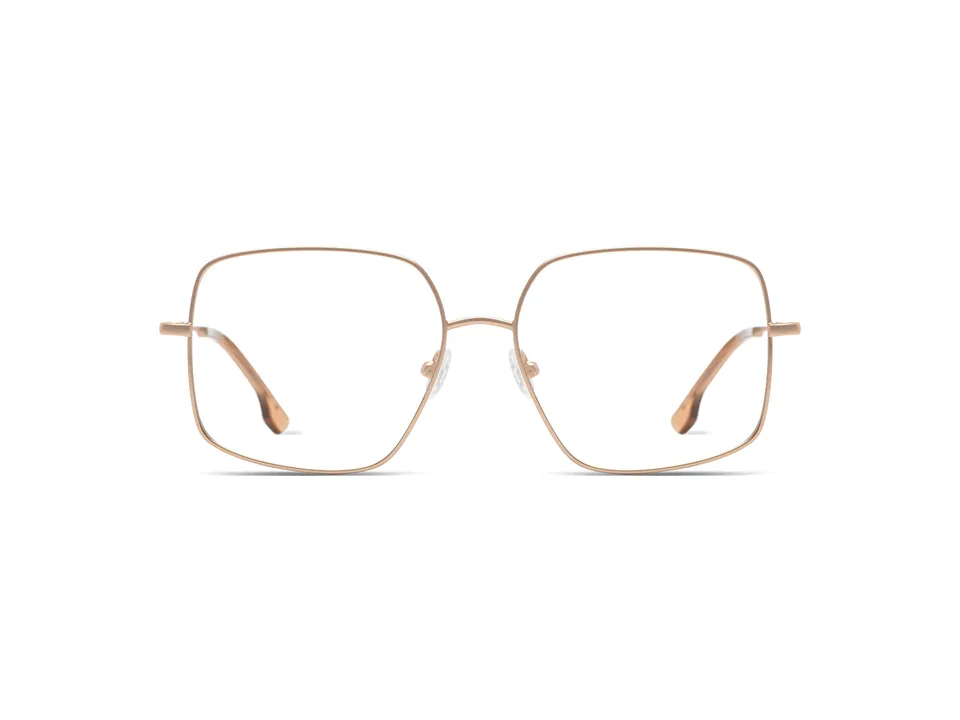komono-amelia-rose-gold-lunettes-de-vue-pilote image 1