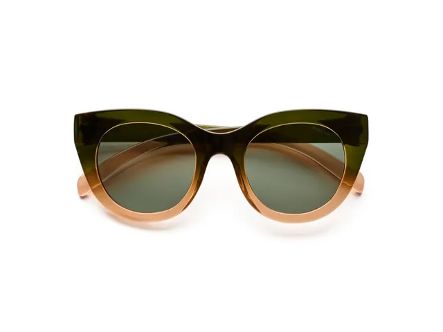 komono-louise-pacific-sunset-lunettes-de-soleil-il-de-chat-oversize-pour-femme image 1