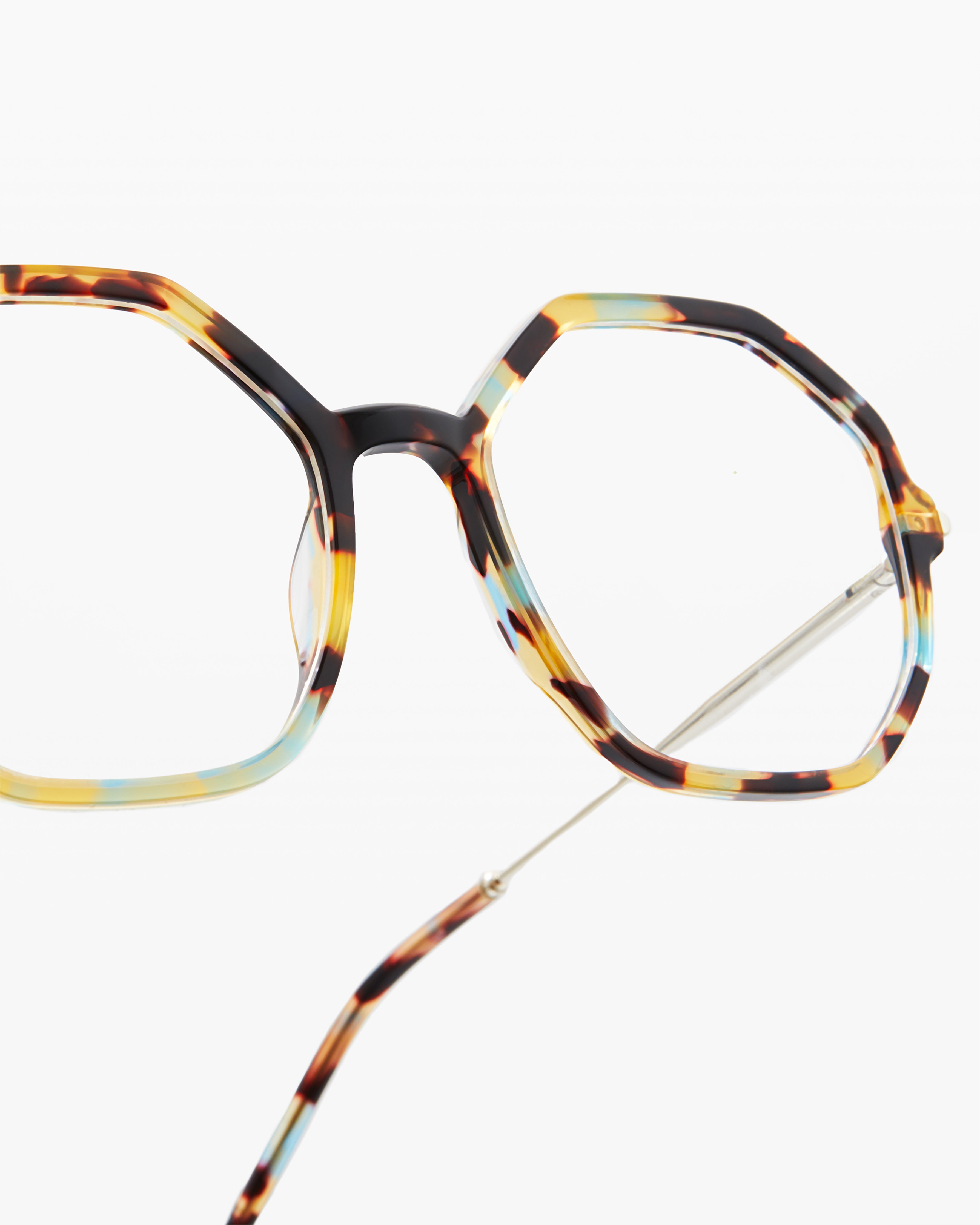 jimmy-fairly-la-dora-lunettes-de-vue-hexagonales-en-ac-tate-et-acier-inoxydable- image 3