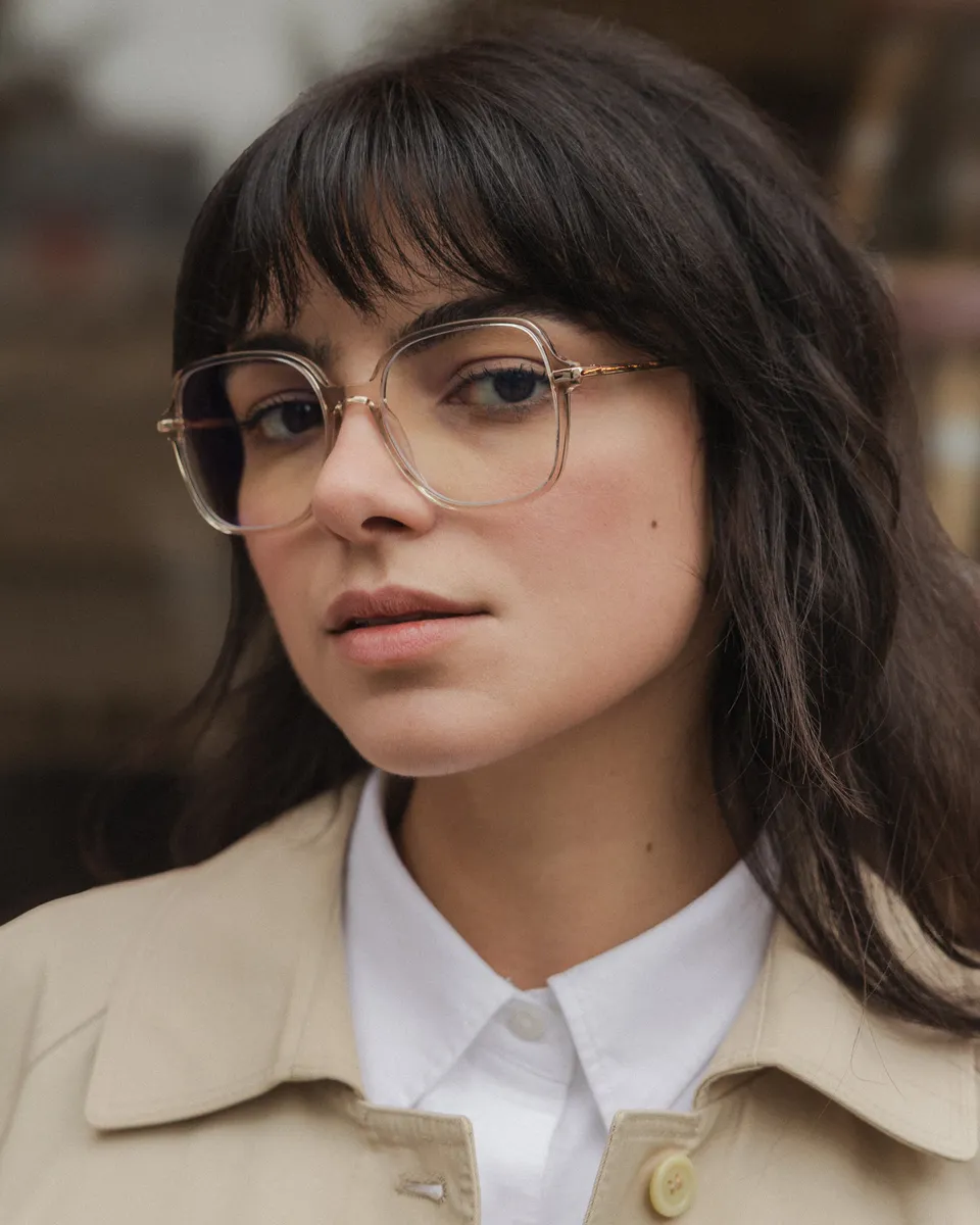 le-petit-lunetier-annie-j-champagne-lunettes-anti-lumi-re-bleue-oversize-ac-tate image 1