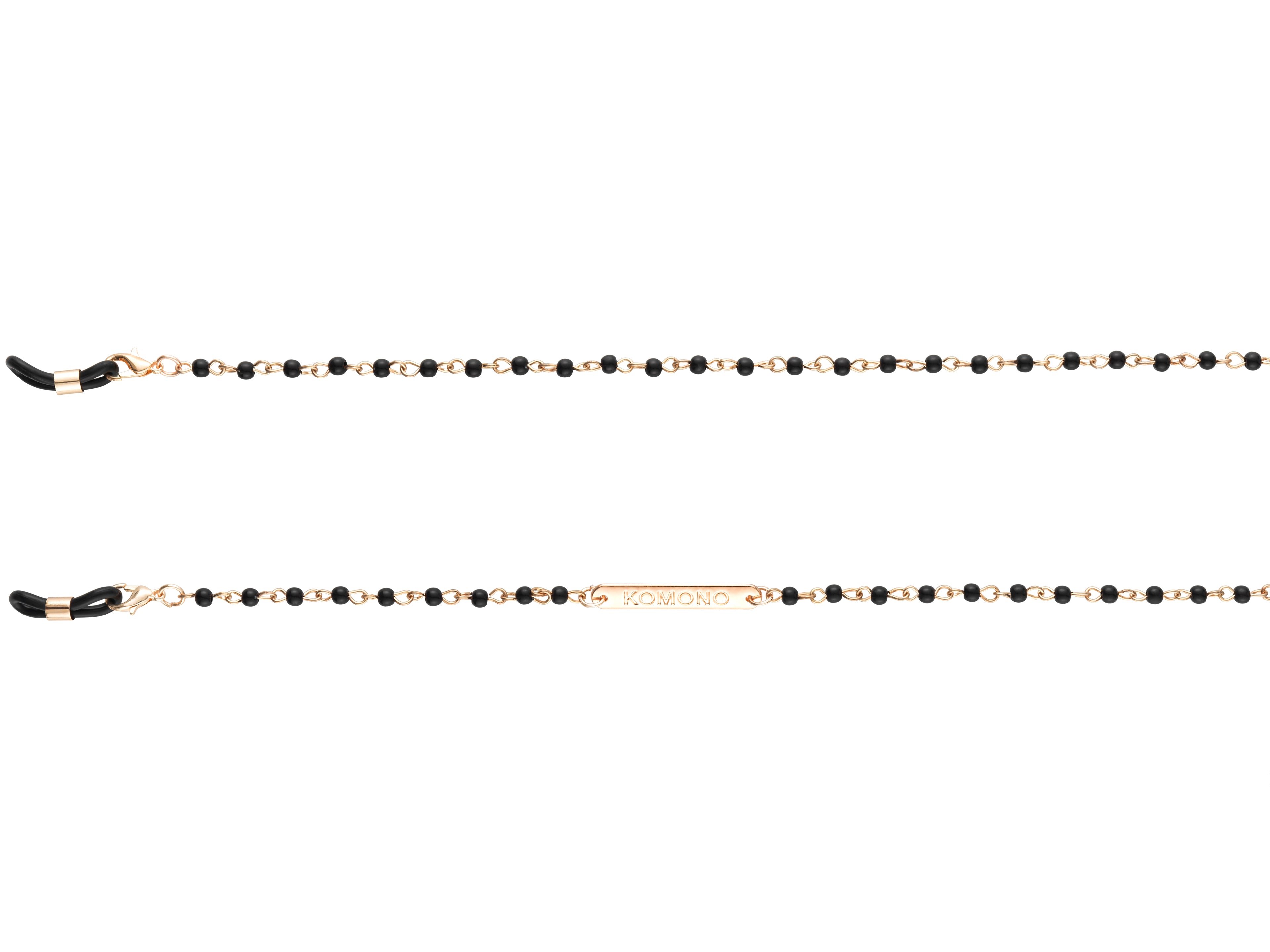 komono-vega-black-bracelet-perles-acryliques-et-m-tal image 2