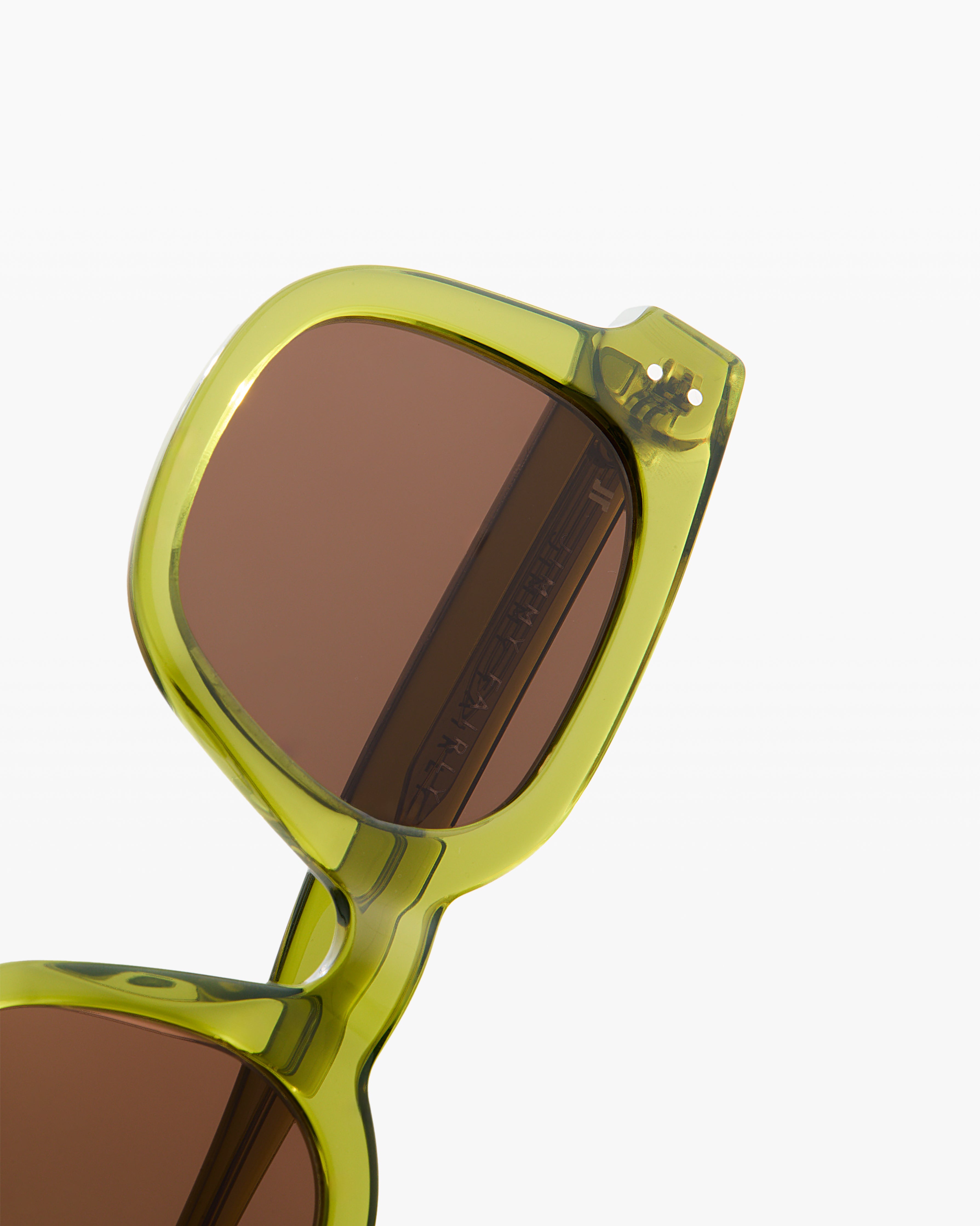 jimmy-fairly-la-chase-lunettes-de-soleil-rectangulaires-vertes-m image 4